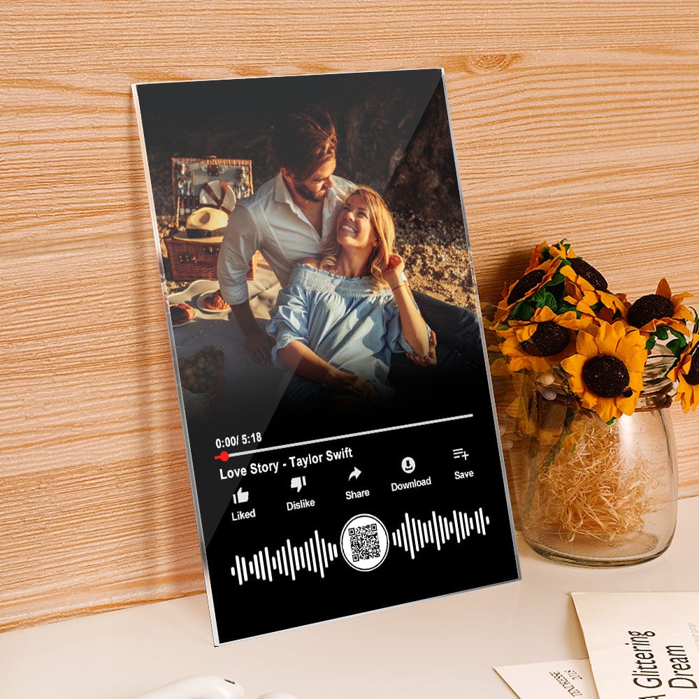 Personalized Music Plaques Photo Plaque Gifts for Couple - DigiVirt
