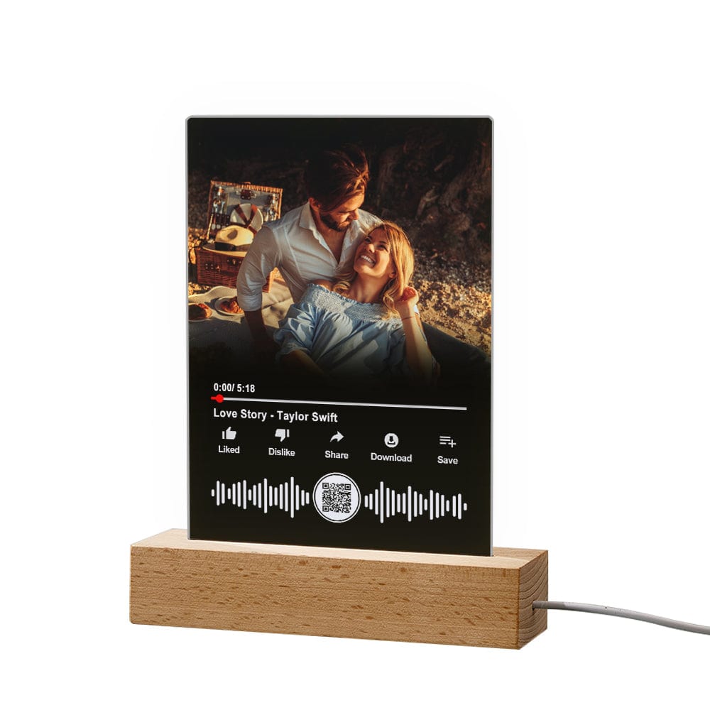 Personalized Music Plaques Photo Plaque Gifts for Couple - DigiVirt