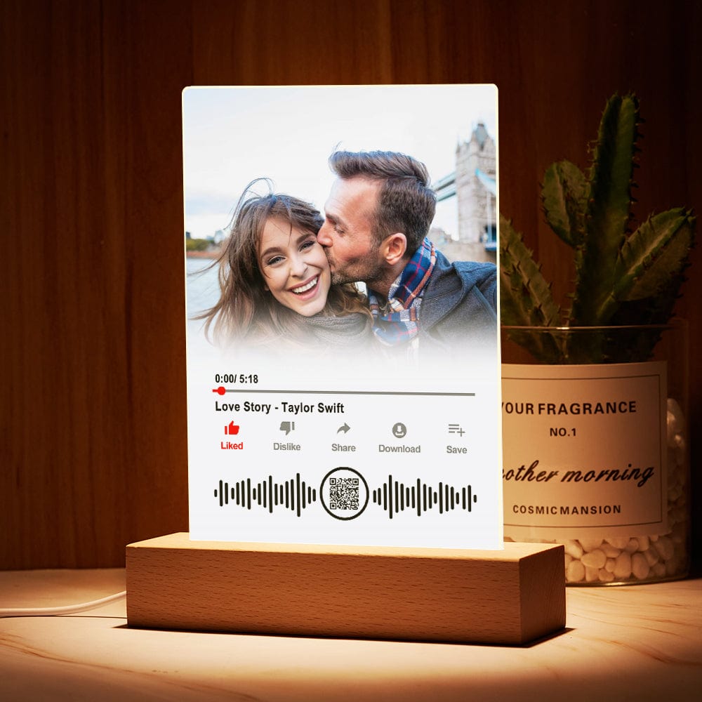 Personalized Music Plaques Photo Plaque Gifts for Couple - DigiVirt