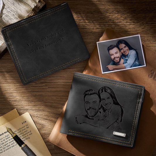 Personalized Photo Frame Engraved Men's Memorial Gifts - DigiVirt