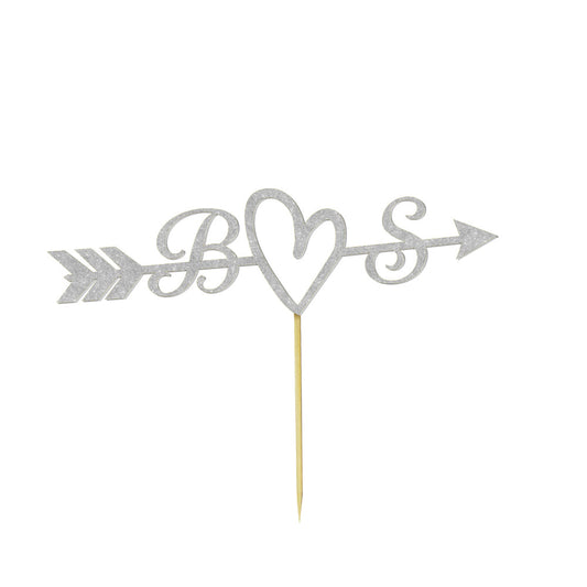 Personalized Text Wedding Cake Birthday Cake Topper - Custom Name Decoration - DigiVirt
