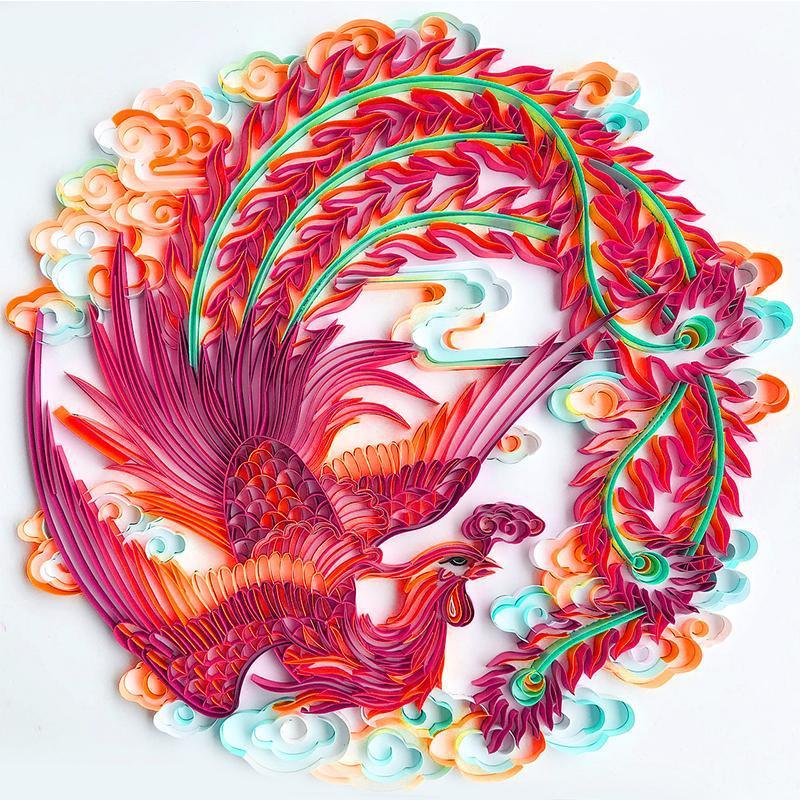 Quilted Paper Painting Creative Handmade Crafts - DigiVirt