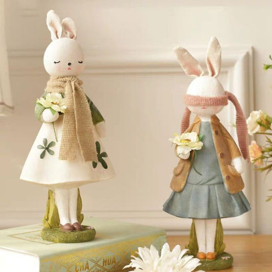 Rabbit Bunny Ornaments Birthday Gifts Girls Send Girlfriends and Sisters Meaningful Decorations Bedroom Girls High Color Value - DigiVirt