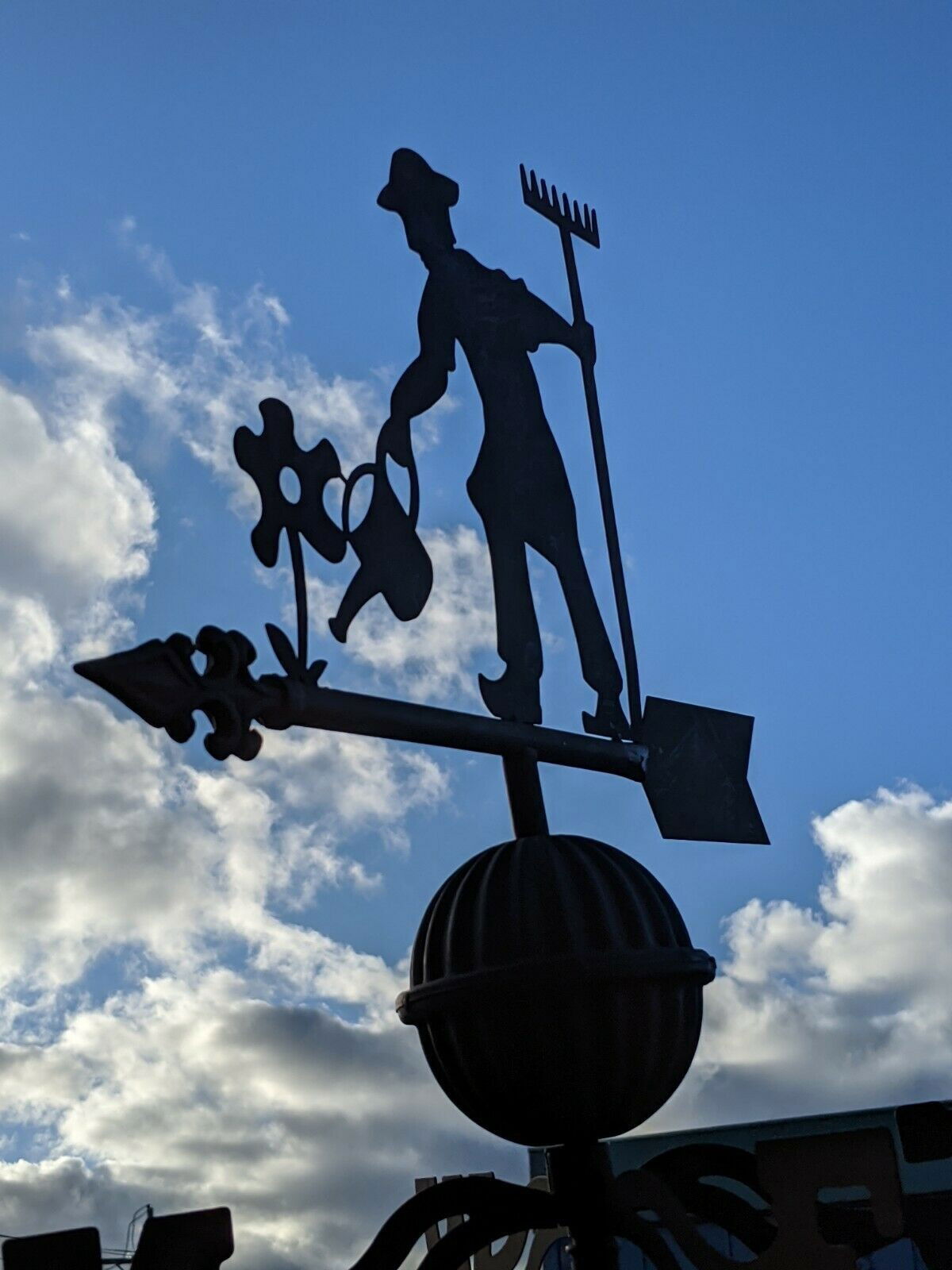 Sailing Fighter Cast Iron Weathervane - DigiVirt