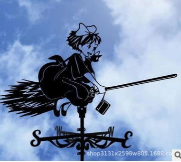 Sailing Fighter Cast Iron Weathervane - DigiVirt