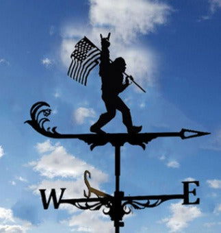 Sailing Fighter Cast Iron Weathervane - DigiVirt