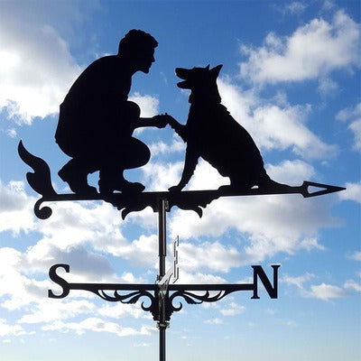 Sailing Fighter Cast Iron Weathervane - DigiVirt