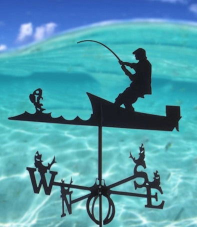 Sailing Fighter Cast Iron Weathervane - DigiVirt