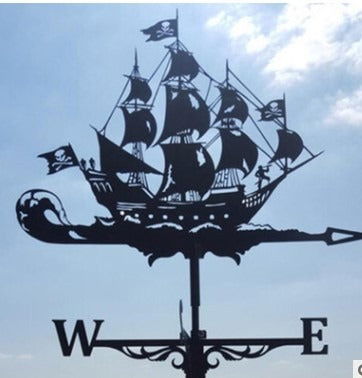 Sailing Fighter Cast Iron Weathervane - DigiVirt