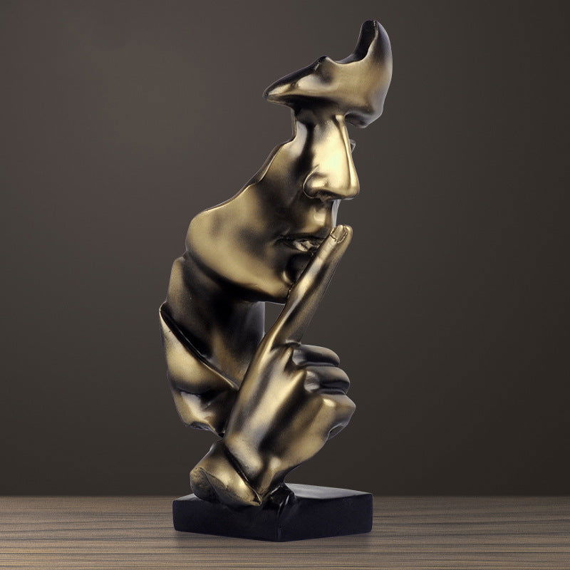 Silence is a gold ornaments office ornament - DigiVirt