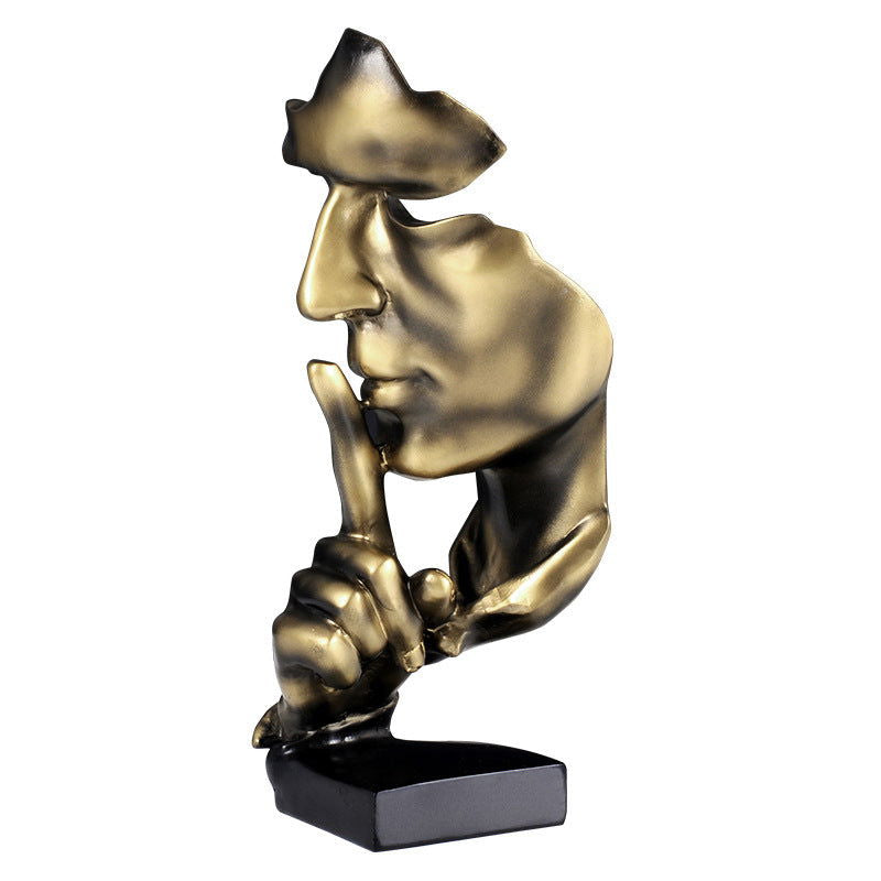 Silence is a gold ornaments office ornament - DigiVirt