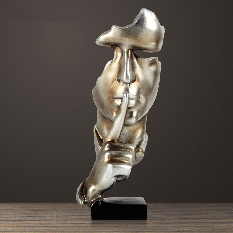 Silence is a gold ornaments office ornament - DigiVirt