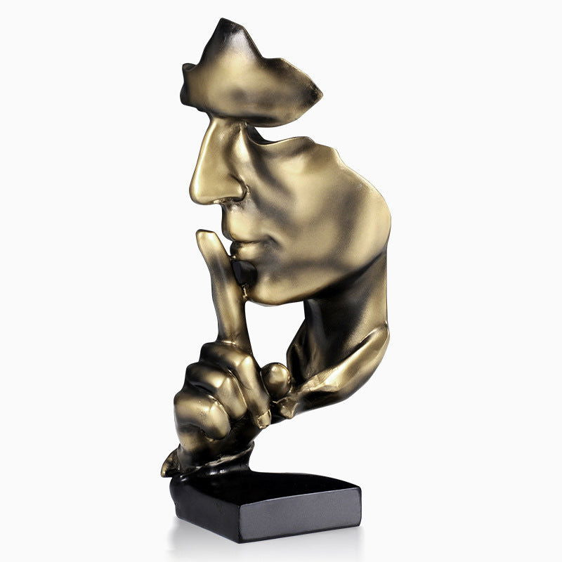 Silence is a gold ornaments office ornament - DigiVirt