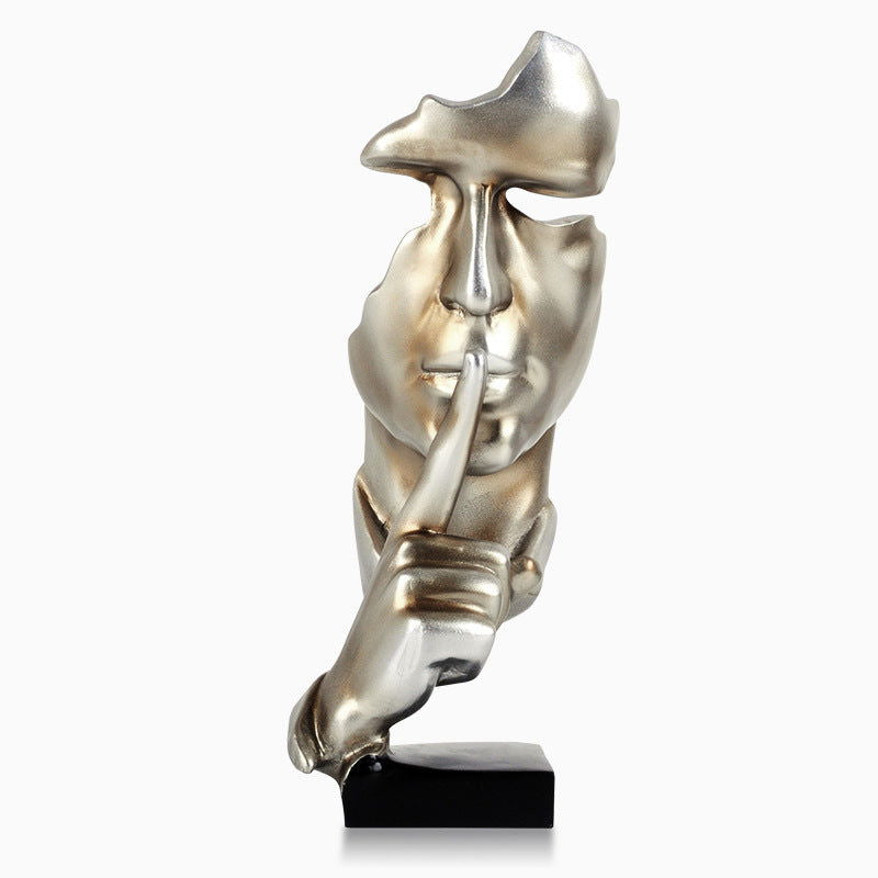 Silence is a gold ornaments office ornament - DigiVirt
