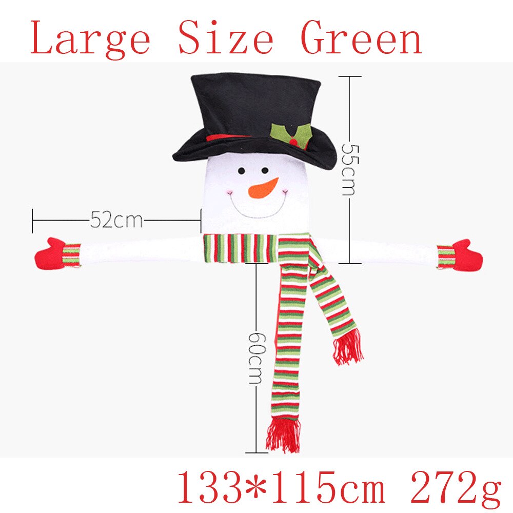 Snowman Christmas Tree Topper with Red Mittens and Draping Scarf Festive Christmas Tree Decoration - DigiVirt