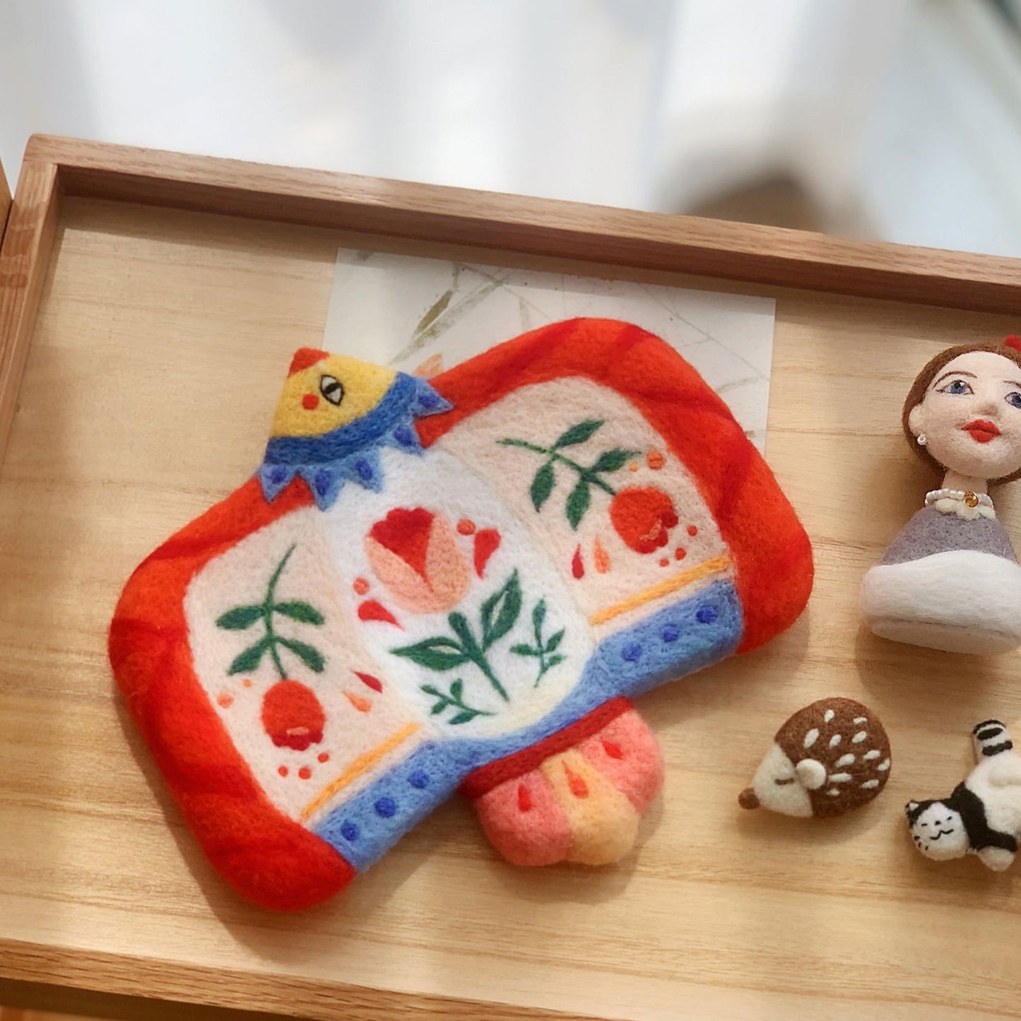 Stylish Felt Tray Decoration for Home Decoration Elegant Display - DigiVirt