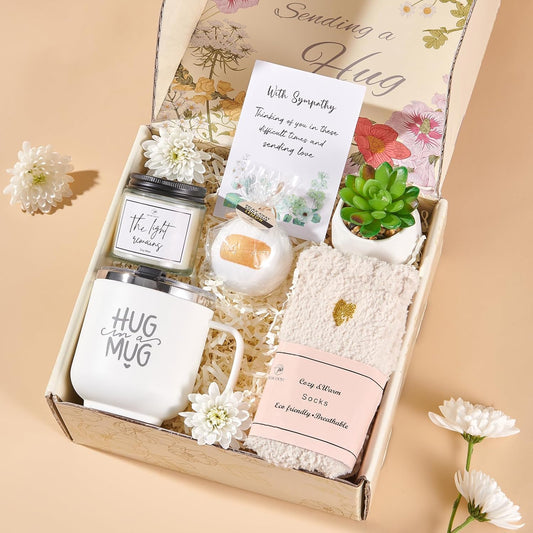 Sympathy Gift Baskets Sympathy Gifts for Loss of Loved One Dad Mom Husband Sister Friend Bereavement Gifts Condolences Gift Basket for Loss Grief Gifts Grieving Gifts Sorry for Your Loss Gifts - DigiVirt