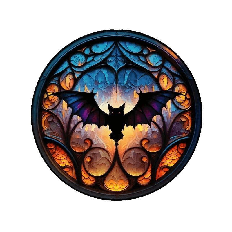 Vintage Gothic Halloween Pendant Necklace - DigiVirt