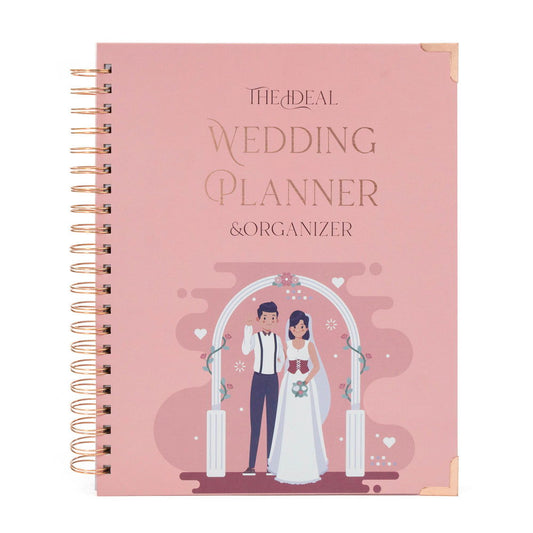Wedding Planner Book Gift for Future Mrs Wedding Organizer Engagement Gift For Bride - DigiVirt