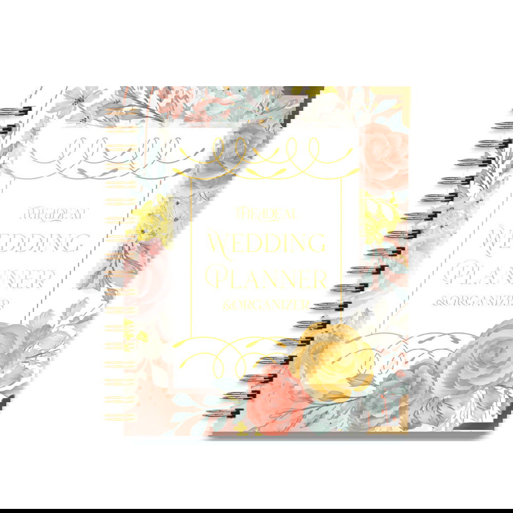 Wedding Planner Book Gift for Future Mrs Wedding Organizer Engagement Gift For Bride - DigiVirt