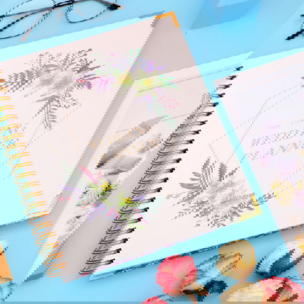 Wedding Planner Book Gift for Future Mrs Wedding Organizer Engagement Gift For Bride - DigiVirt
