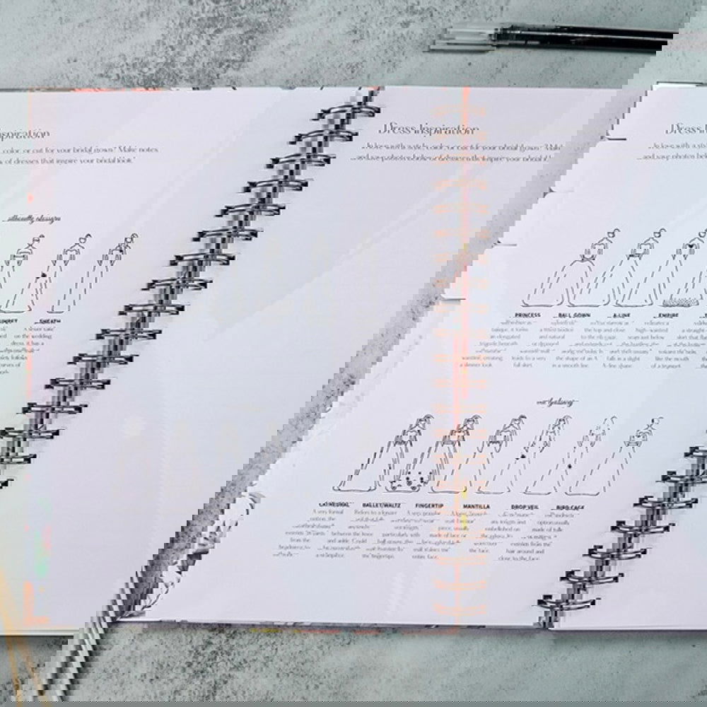 Wedding Planner Book Gift for Future Mrs Wedding Organizer Engagement Gift For Bride - DigiVirt