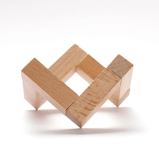 Wooden Rubic's Cube Bracket Holder Stand Alone Home Gifts-No Rubic's Cube - DigiVirt