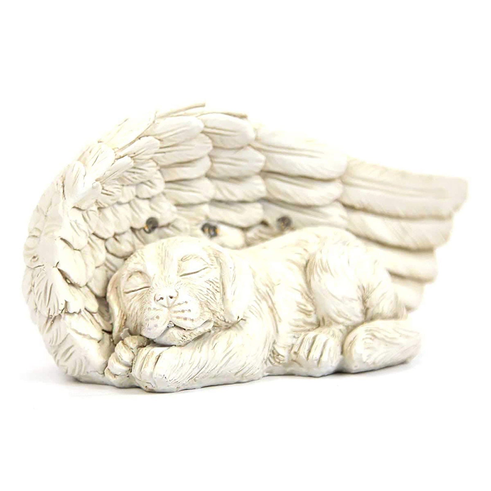 iHeartDogs Dog Memorial Gifts - Forever My Guardian Angel Garden Solar Light - Pet Memorial Stone - DigiVirt